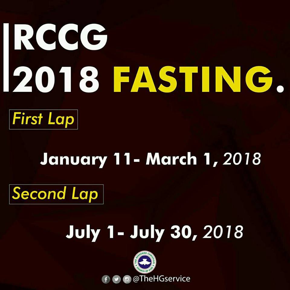 RCCG-2018-fasting