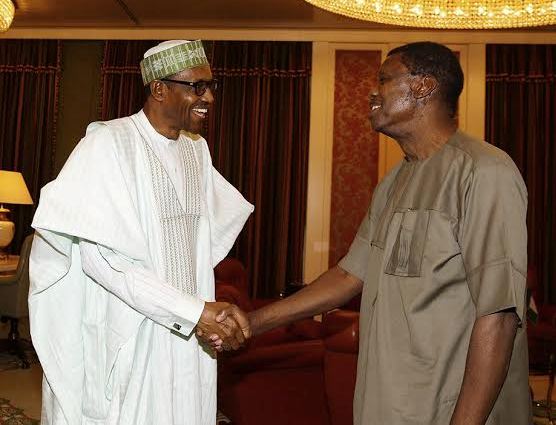 President Buhari Receives The General Overseer Of The Redeemed Christian Church Of God, Pastor E.A. Adeboye, At The State House Today